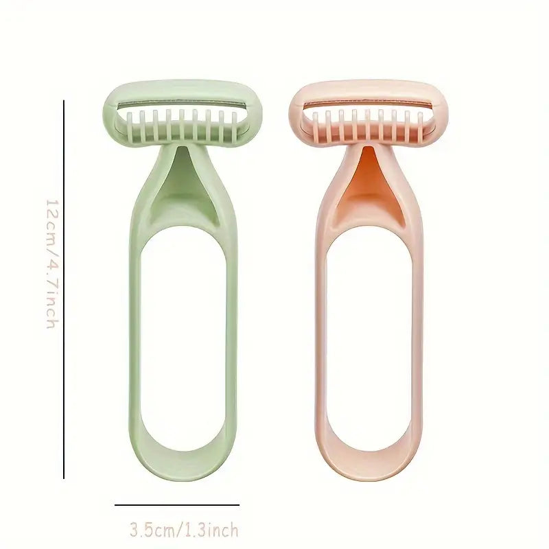 Mini Rasoir de Sécurité Femme – Rasoir Manuel Compact & Réutilisable pour Épilation Douce