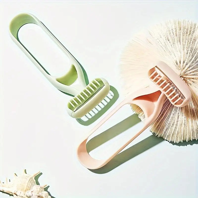 Mini Rasoir de Sécurité Femme – Rasoir Manuel Compact & Réutilisable pour Épilation Douce