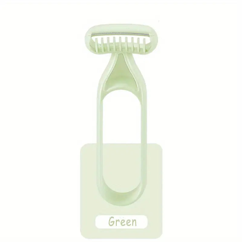 Mini Rasoir de Sécurité Femme – Rasoir Manuel Compact & Réutilisable pour Épilation Douce