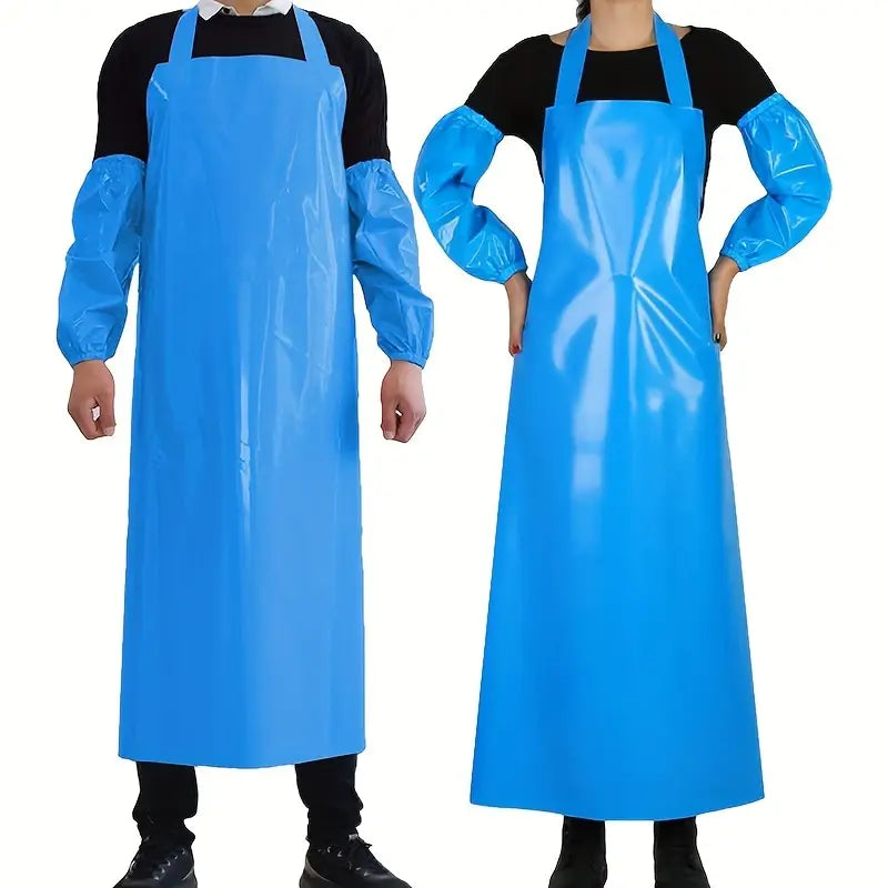 Tablier de Protection Imperméable en PVC – Résistant aux Produits Chimiques et à l’Huile