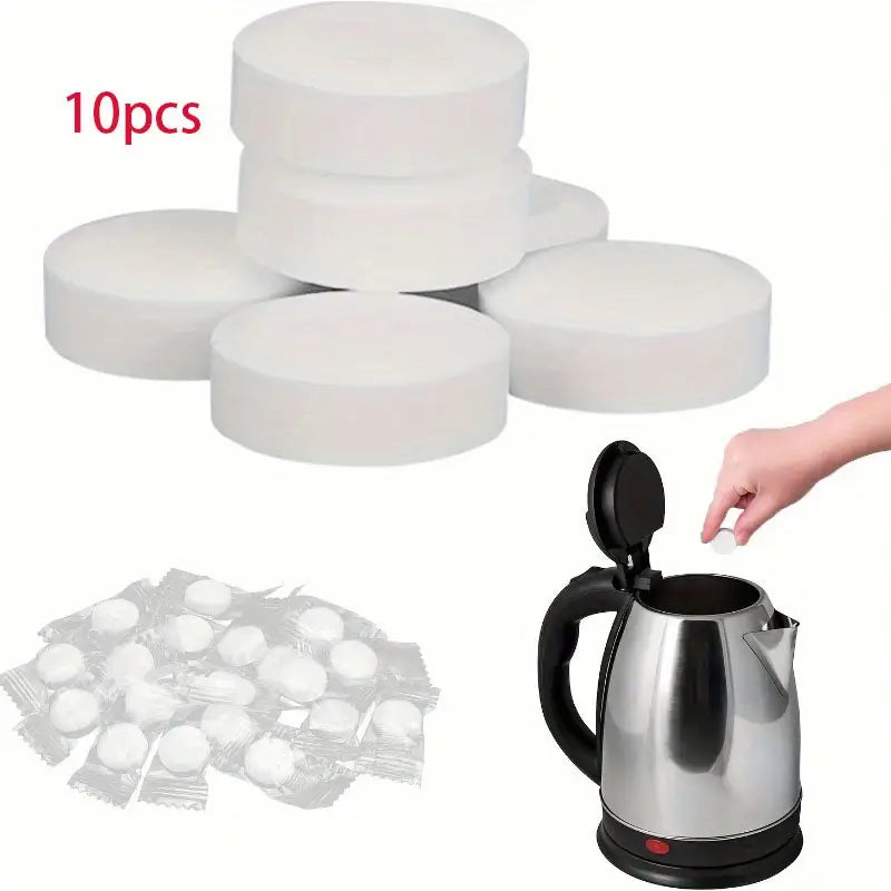 Pastilles Détartrantes pour Bouilloire et Cafetière – Nettoyant Anticalcaire Efficace pour Appareils de Cuisine