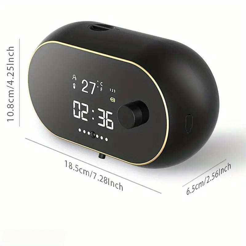 Distributeur Automatique de Savon Mural avec Écran LED – Doseur Intelligent de Mousse pour Hygiène des Mains