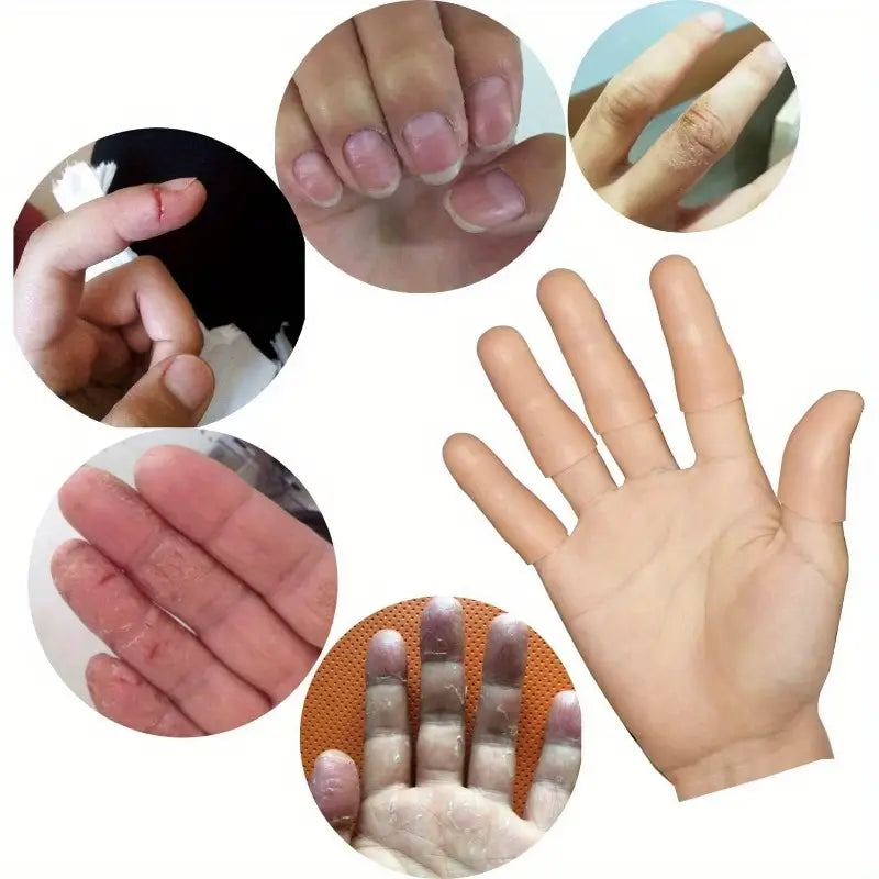 Protège-Doigts en Silicone Souple – Prévention des Coupures et Irritations