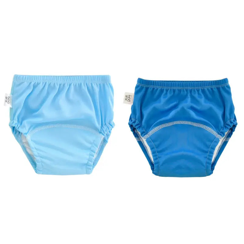 Lot de 2 Couches Lavables Bébé Réutilisables – Culottes d’Apprentissage Étanches en Tissu Imperméable