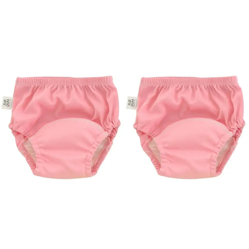 Lot de 2 Couches Lavables Bébé Réutilisables – Culottes d’Apprentissage Étanches en Tissu Imperméable