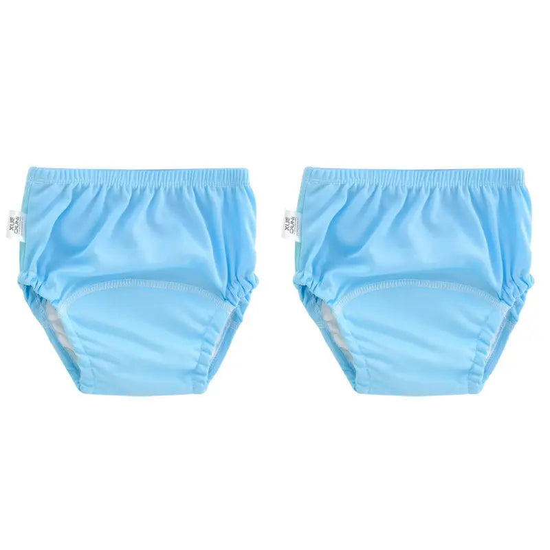 Lot de 2 Couches Lavables Bébé Réutilisables – Culottes d’Apprentissage Étanches en Tissu Imperméable