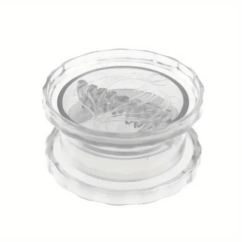 Hachoir à Ail Manuel en Plastique Transparent – Mini Broyeur Rotatif pour Ail, Gingembre et Herbes