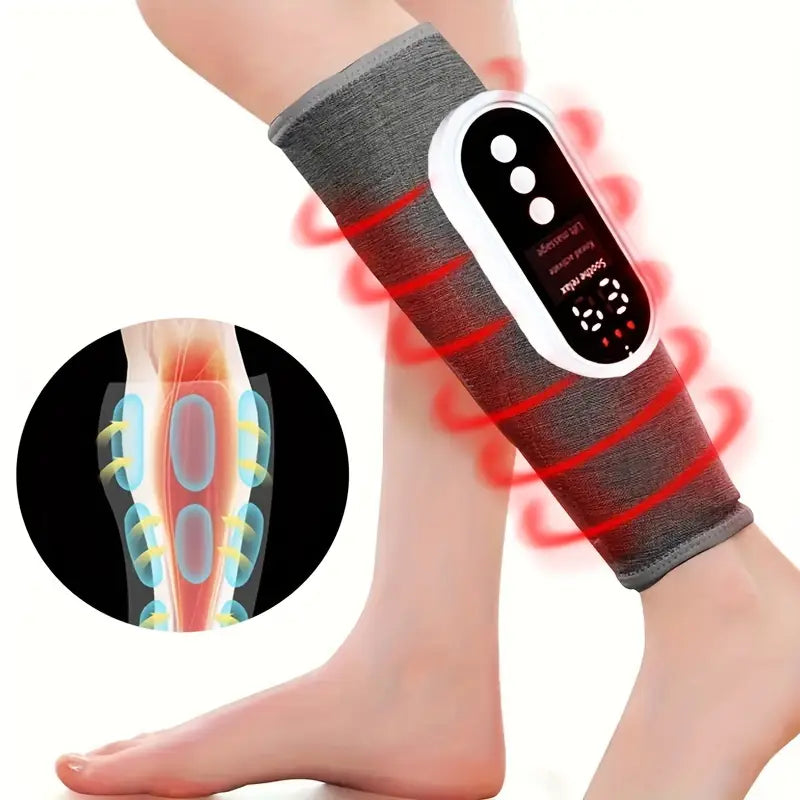 Jambières chauffantes électriques – Massage et thermothérapie pour jambes lourdes et fatigue musculaire
