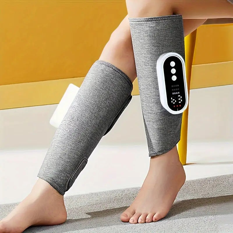 Jambières chauffantes électriques – Massage et thermothérapie pour jambes lourdes et fatigue musculaire