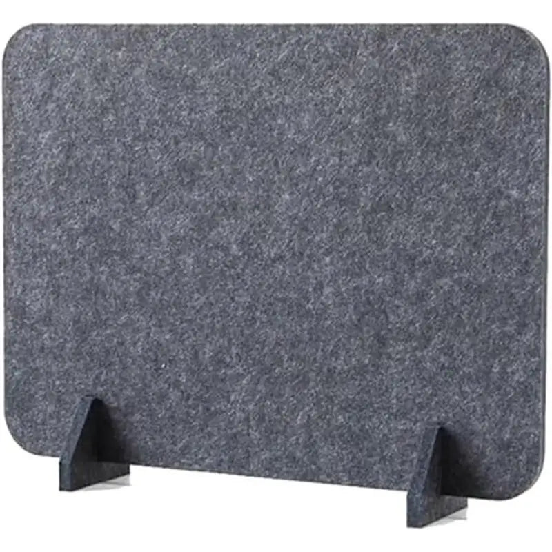 Panneau de séparation acoustique noir – Cloison de bureau sur pied pour isolation phonique et confidentialité