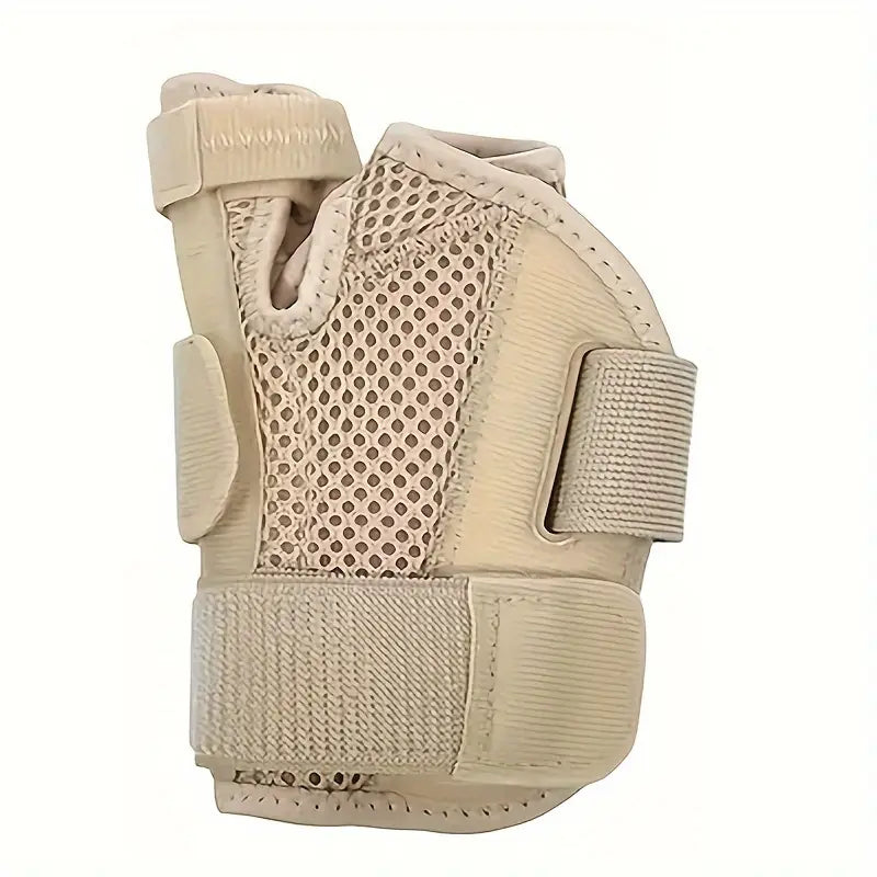 Orthèse de Poignet Ajustable – Attelle de Soutien Main et Pouce, Soulage Douleurs & Tendinites