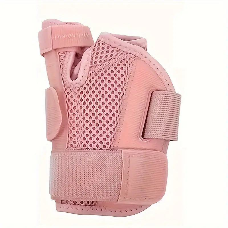 Orthèse de Poignet Ajustable – Attelle de Soutien Main et Pouce, Soulage Douleurs & Tendinites