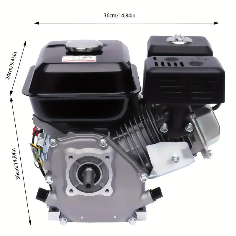 Moteur Thermique 7.5HP Essence – Puissant Moteur à 4 Temps pour Outils et Équipements de Jardinage