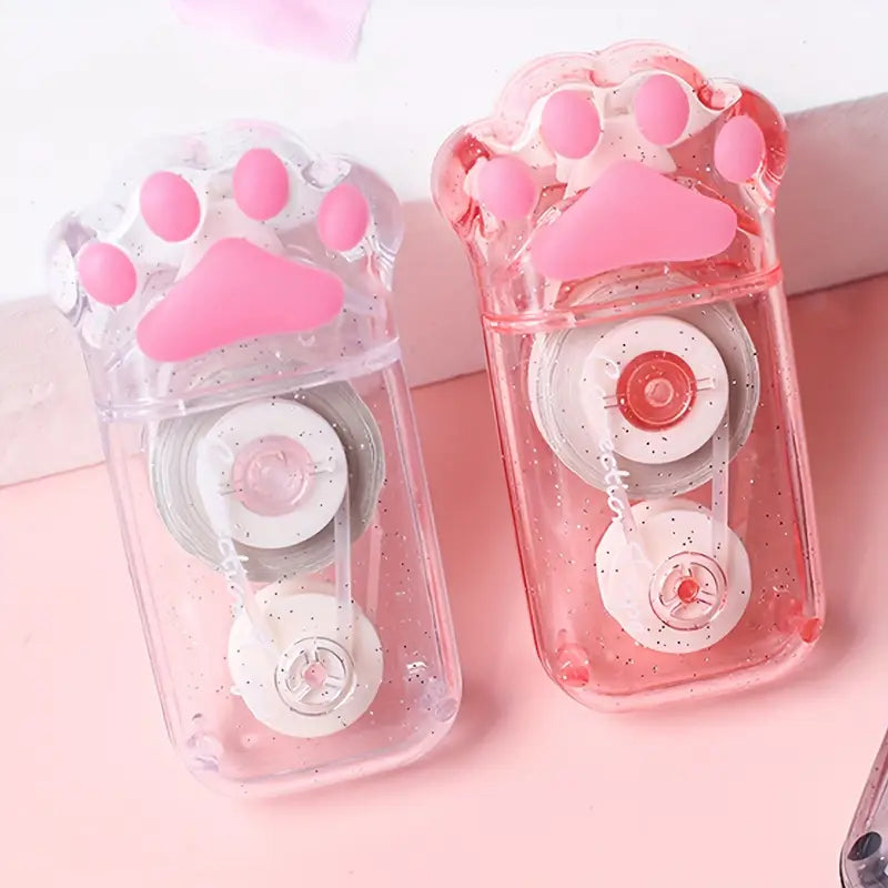 Correcteur en ruban patte de chat – Ruban correcteur mignon pour école, bureau ou papeterie kawaii
