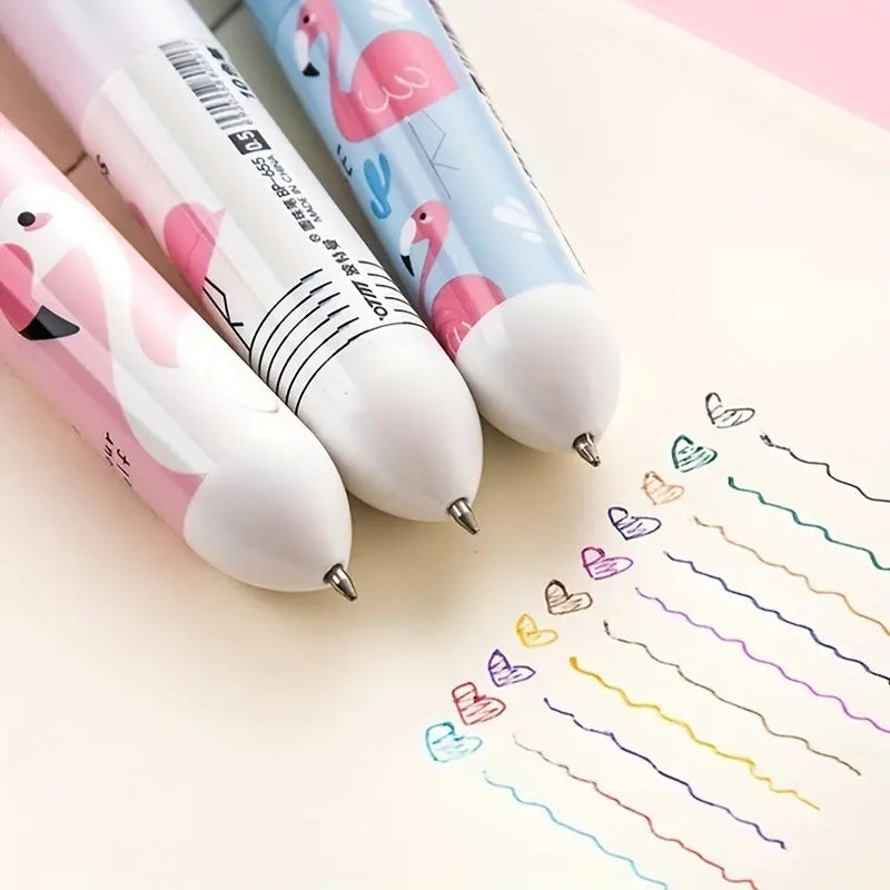 Stylo multicolore licorne 10 en 1 – Stylos fantaisie pour enfants, parfaits pour l’école ou les cadeaux