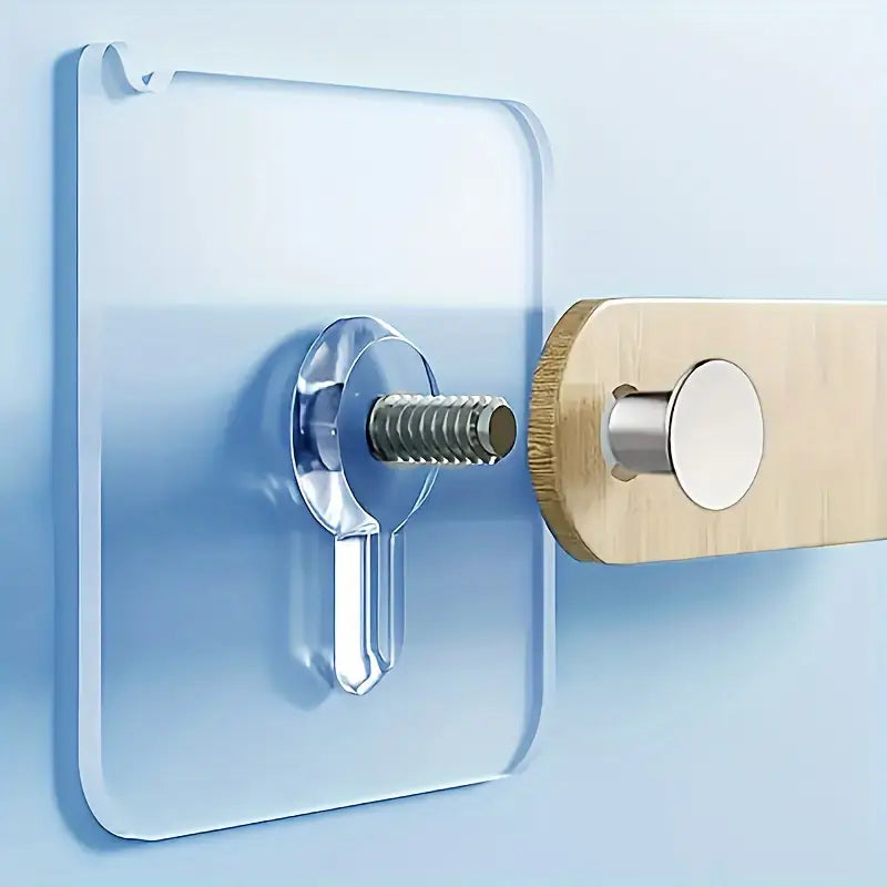 Crochets Muraux Adhésifs Résistants – Lot de 24 Supports Auto-adhésifs Multifonctions pour Fixation sans Perçage