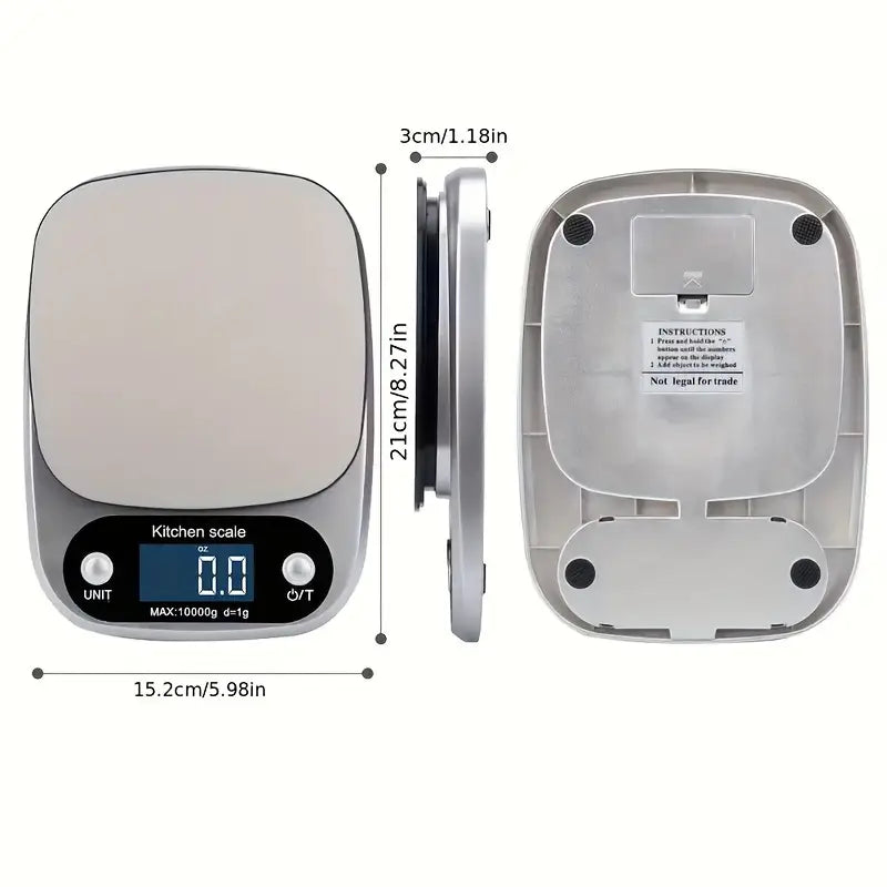 Balance Électronique de Précision 10kg/1g – Pesée Haute Précision pour Laboratoire et Expériences Scientifiques