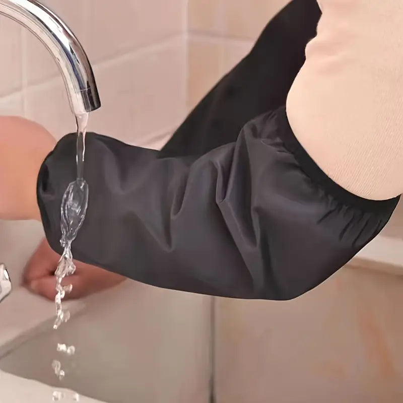 Manches de Protection Imperméables en Tissu Oxford – Sécurité et Hygiène pour Travaux en Cuisine