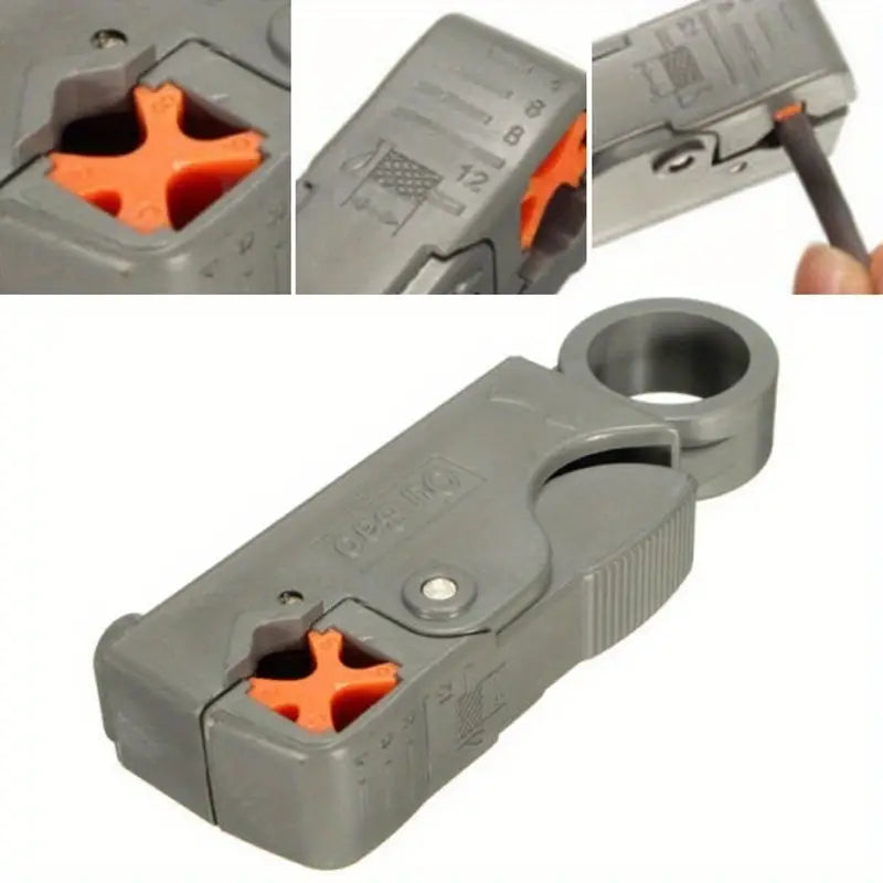 Dénudeur de Câbles Coaxial – Outil Électrique de Précision pour Installation et Réparation