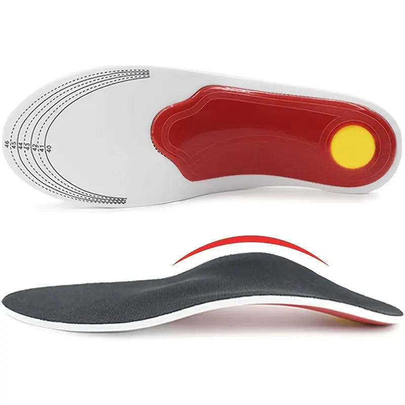 Semelles orthopédiques sport – Soutien voûte plantaire et amorti talon pour soulagement des douleurs de pieds