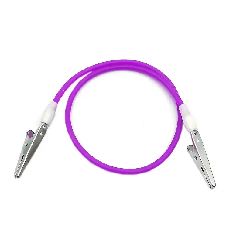 Pinces avec Cordon en Silicone Coloré – Accessoires Polyvalents pour Maintien et Fixation en Milieu Industriel