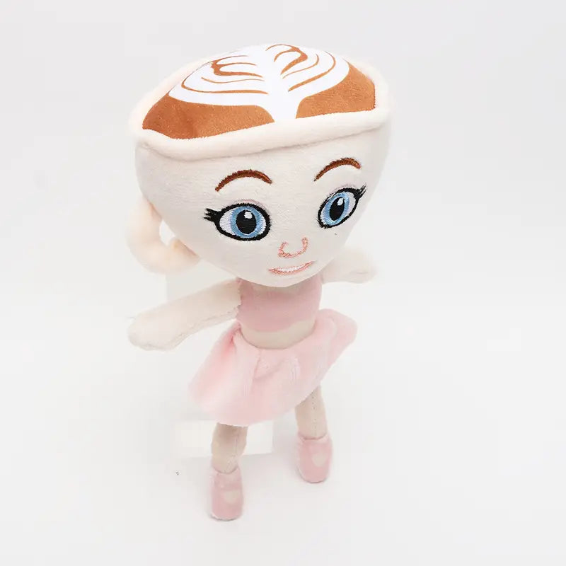 Peluche danseuse ballerine rose – Jouet doux et câlin pour enfants