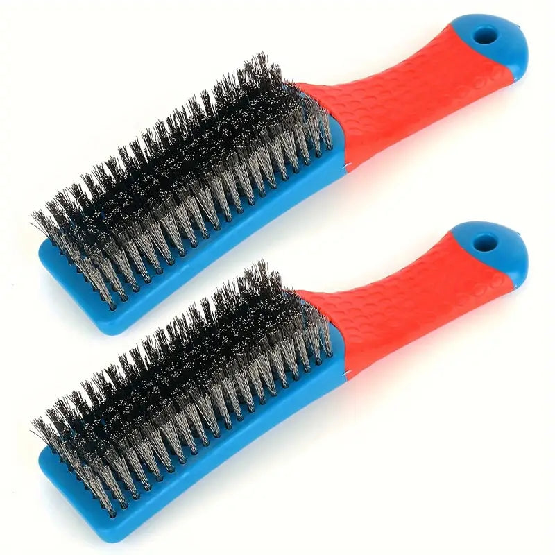 Brosse Métallique de Nettoyage Industriel – Poignée Ergonomique pour Dégraissage et Décapage de Surfaces