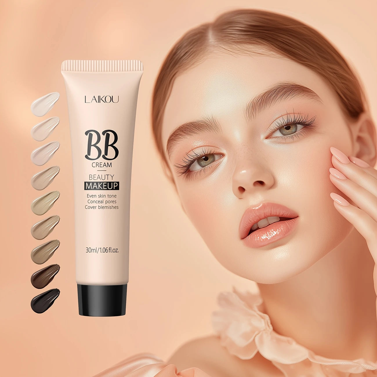 BB Crème Haute Couvrance – Teint Unifié & Effet Peau de Pêche