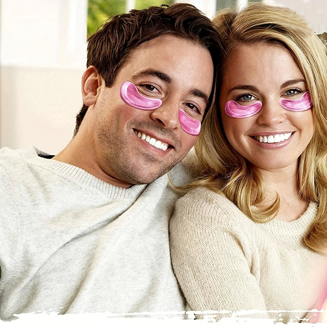 Patchs Yeux au Collagène Cristal – Masques Anti-Cernes, Anti-Poches et Hydratants pour Soins du Contour des Yeux