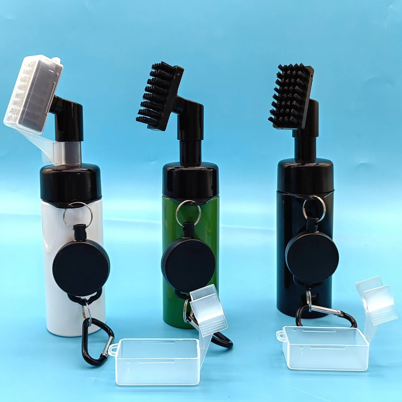 Brosse de Nettoyage de Clubs de Golf – Compacte, avec Clip et Réservoir d’Eau Intégré