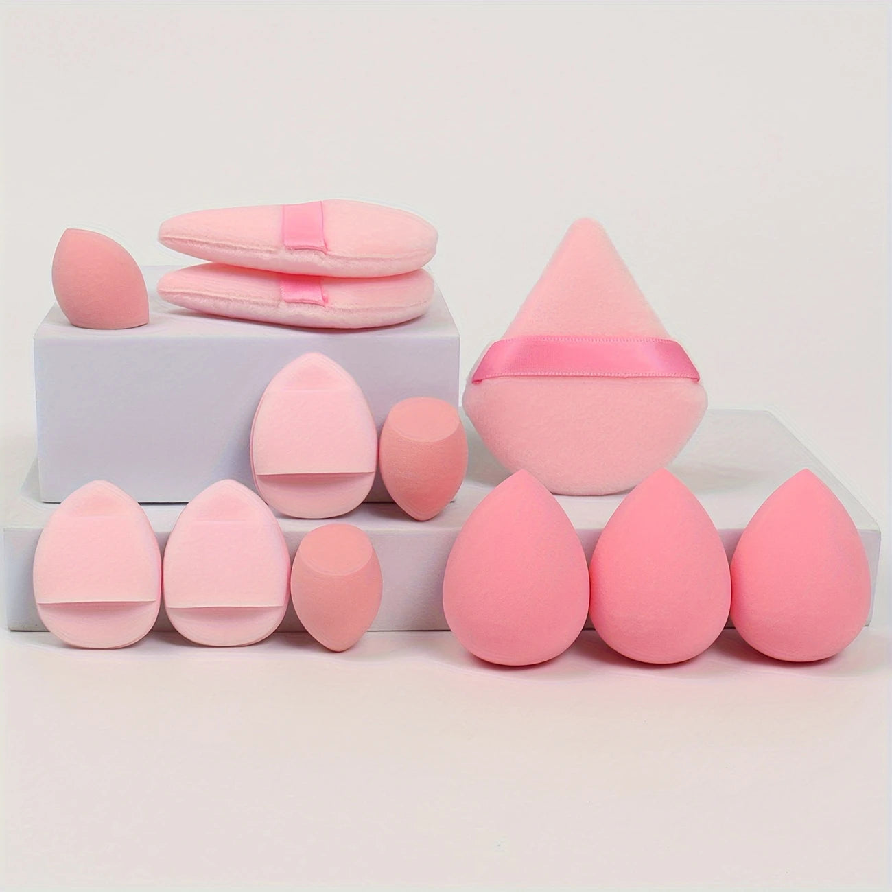 Ensemble de Blenders et Éponges Maquillage Multi-Formes – Application Zéro Défaut pour Teint Naturel et Unifié