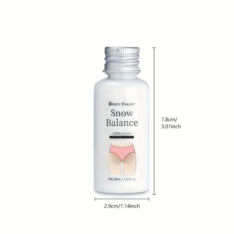 Lotion Éclaircissante Snow Balance – Soin Ciblé pour L'entrejambe, les Aisselles et les Zones Intimes