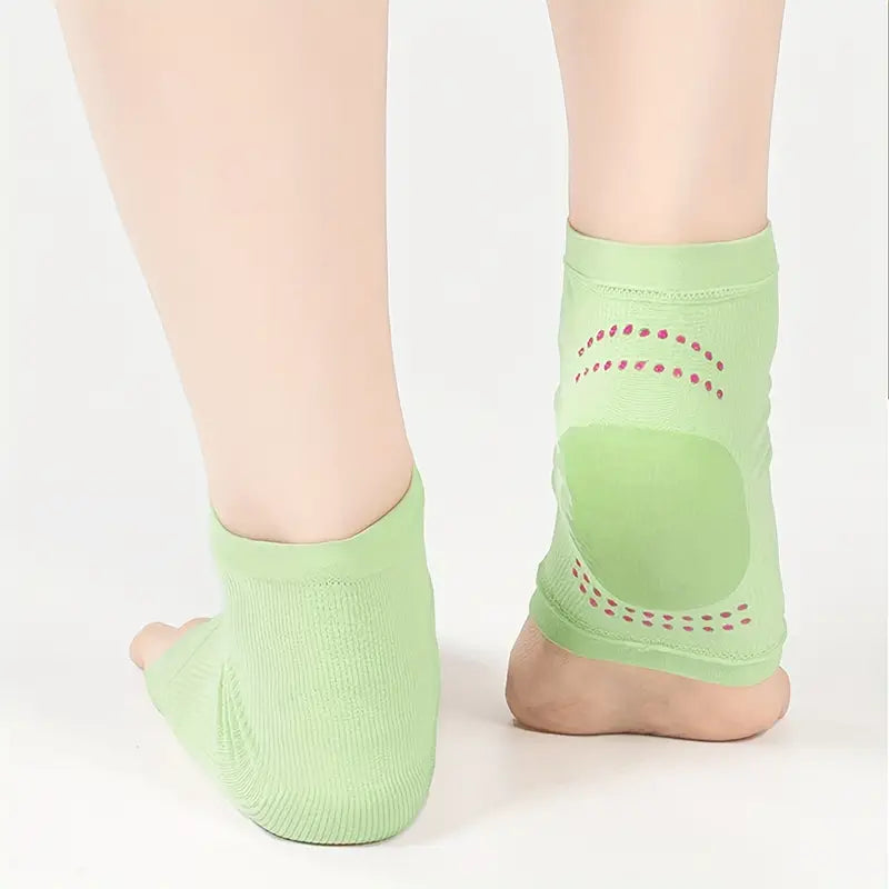 Chaussettes de Compression pour Talon – Soulagement Douleur & Fasciite Plantaire, Respirantes et Antidérapantes