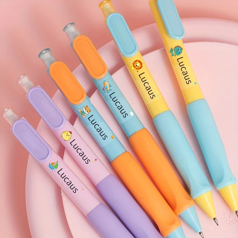 Étiquettes Personnalisées Waterproof pour Enfants – Autocollants Nom et Icônes pour Gourdes, Fournitures & Vêtements