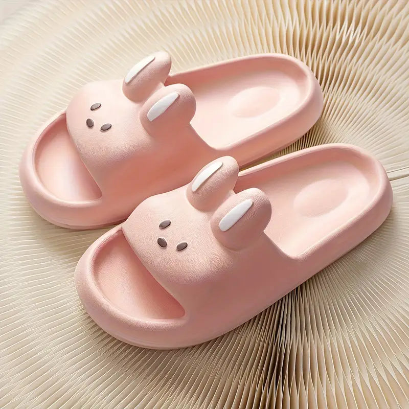 Sandales fille lapin mignon – Pantoufles légères et confortables pour l’été