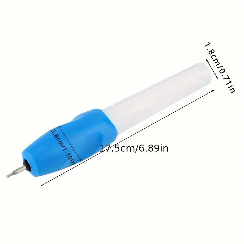 Stylo Graveur Électrique Portable – Outil de Gravure sur Métal, Pierre, Verre et Bois