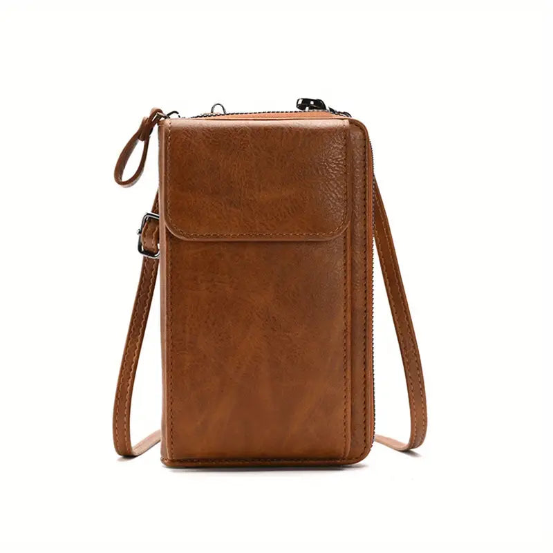 Lot de sacs à main femme Mini sac bandoulière porte-téléphone en simili cuir élégant