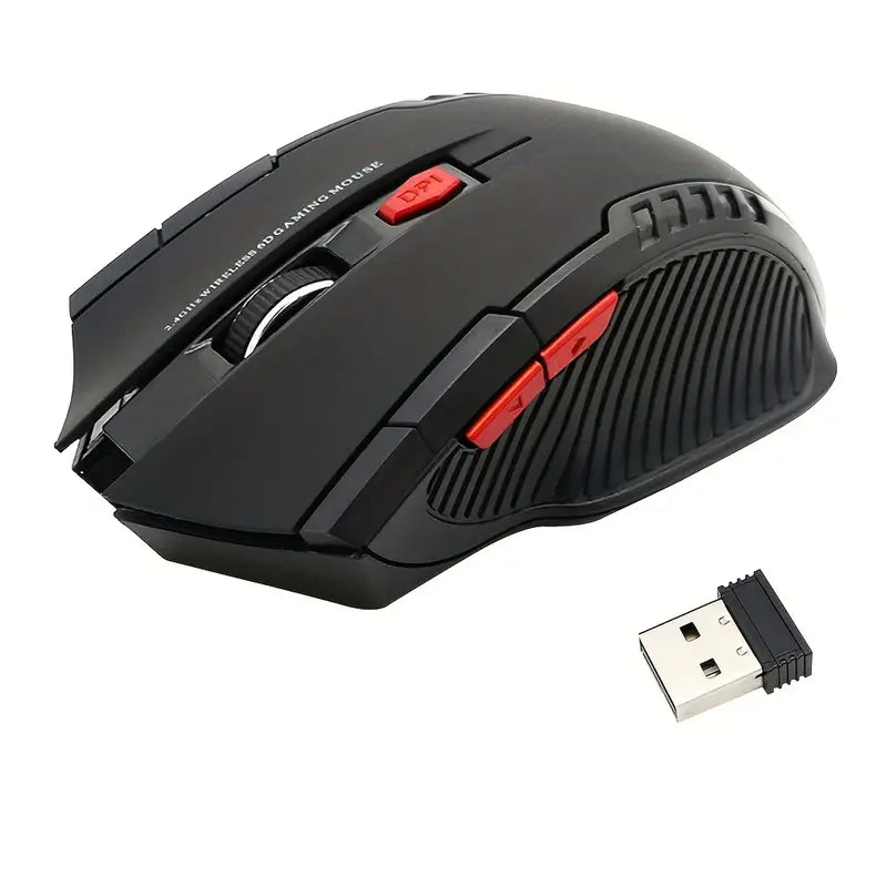 Souris Gaming Sans Fil USB – Haute Précision DPI Réglable, Ergonomique et Réactive | Composants Informatiques