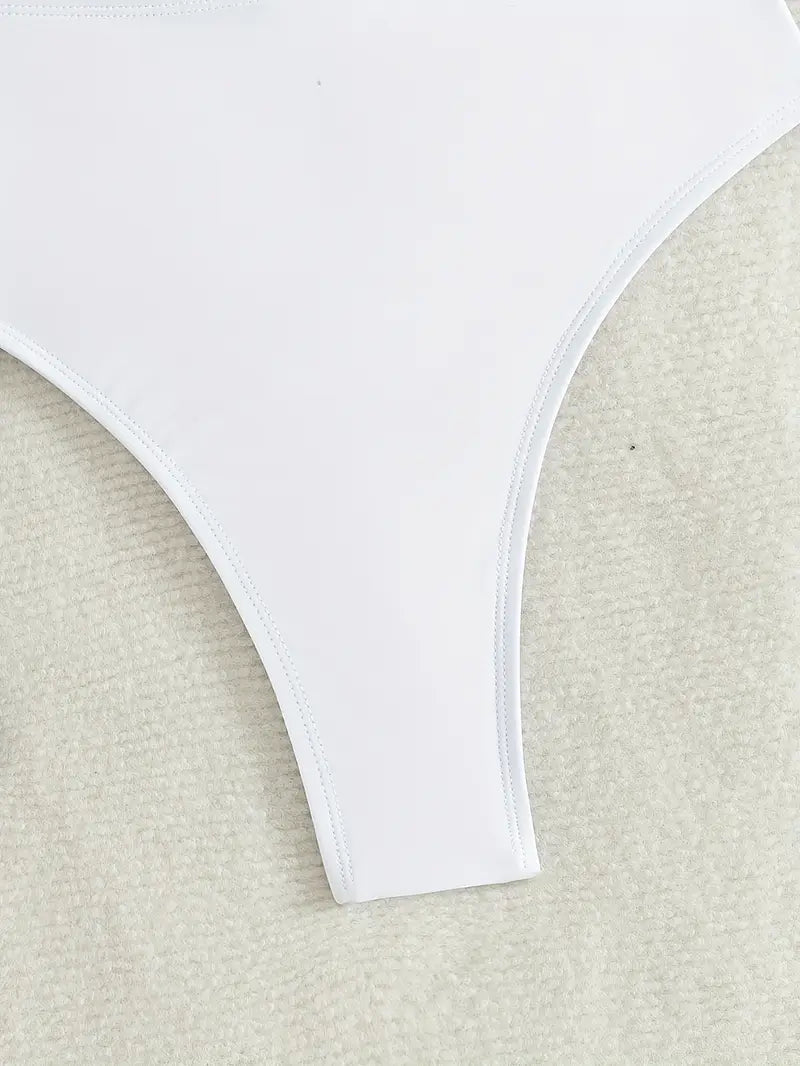 Bas de Bikini Taille Haute Femme – Coupe Gainante et Confort Été
