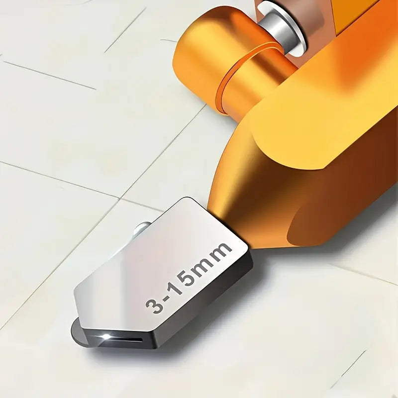 Coupe-Carrelage Manuel 3-15 mm – Outil à Main Professionnel pour Découpe Précise de Carrelage et Céramique