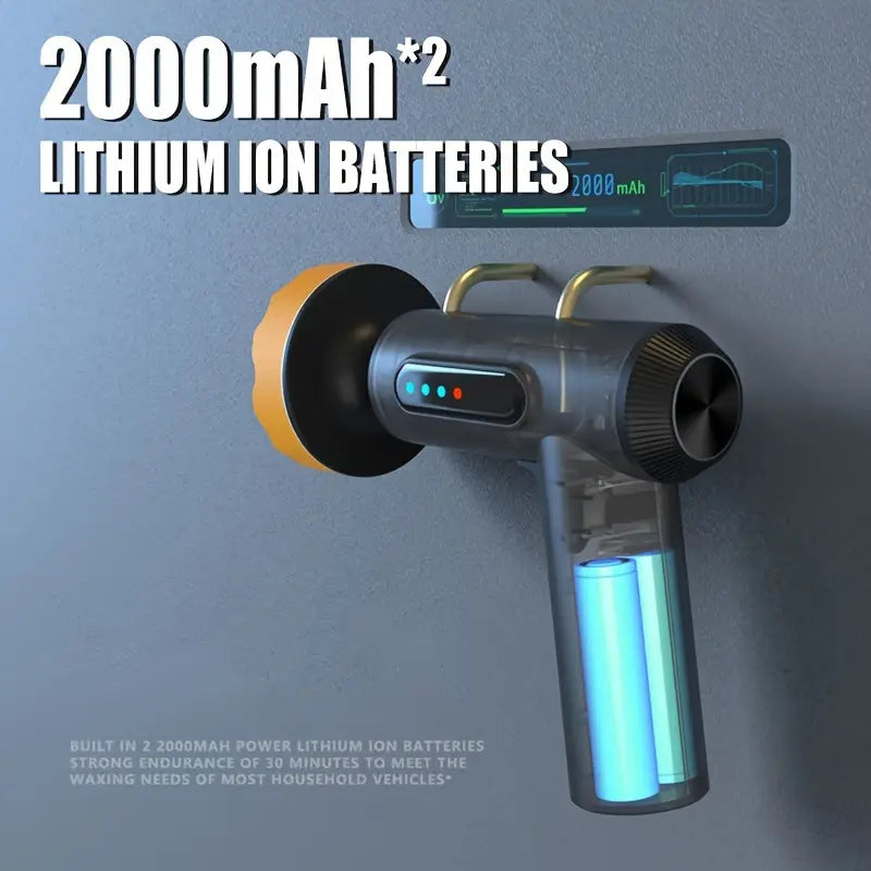 Polisseuse électrique voiture – Machine de polissage portable pour effacer rayures et lustrer carrosserie