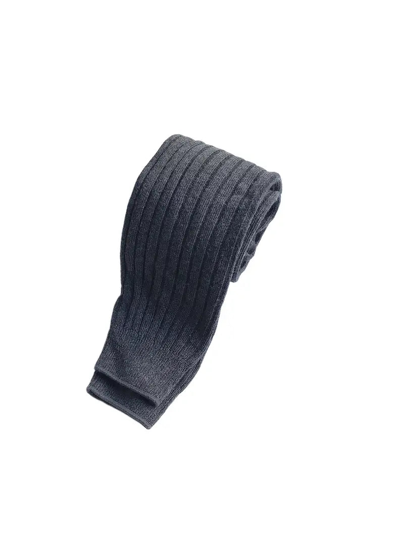 Pantalon Legging Fille Tricoté – Collant Côtelé Extensible et Confortable