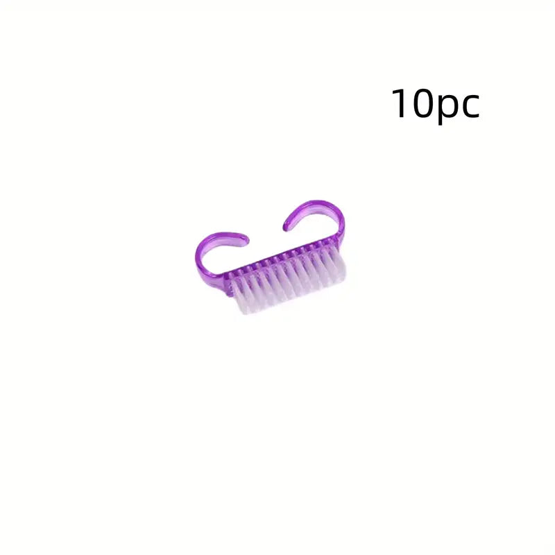Lot de Mini Brosses à Ongles Colorées – Nettoyage Doux et Efficace pour Manucure et Pédicure