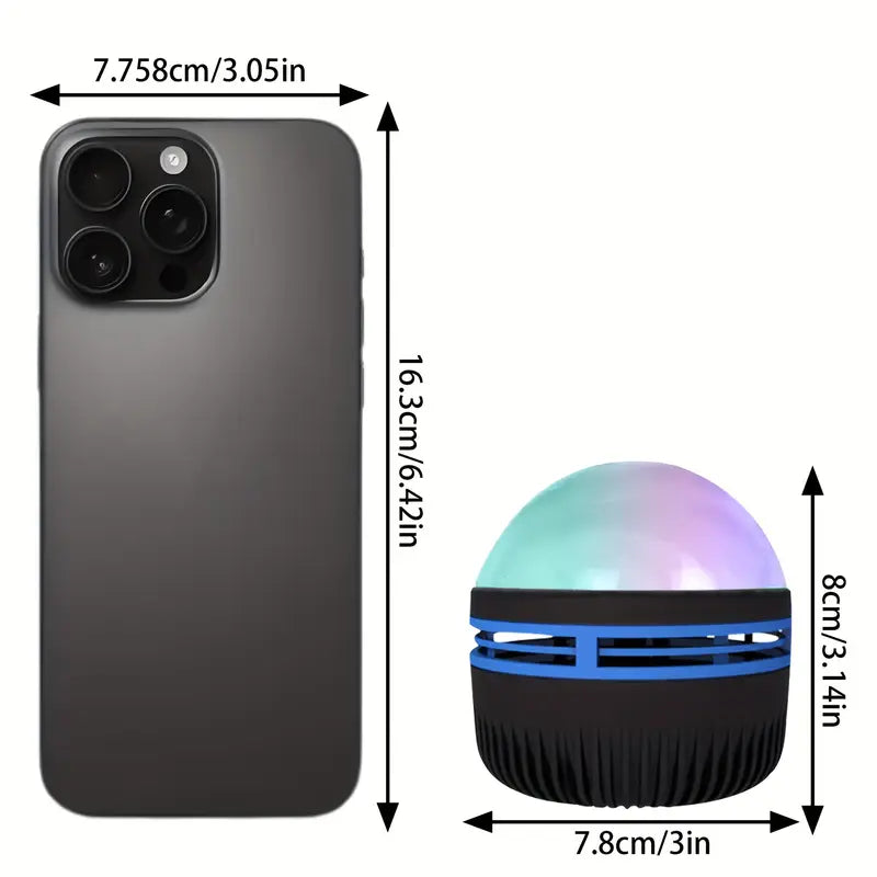 Projecteur Galaxy LED avec Télécommande – Effets Célestes et Multicolores pour Ambiance Nocturne Magique