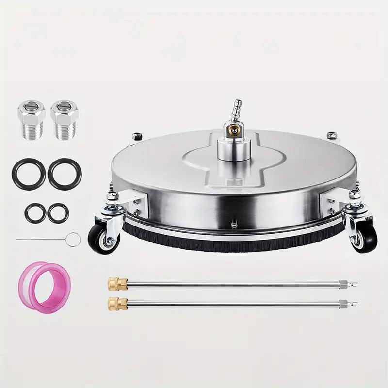 Nettoyeur de surface haute pression – Accessoire de lavage voiture et sols avec brosses rotatives