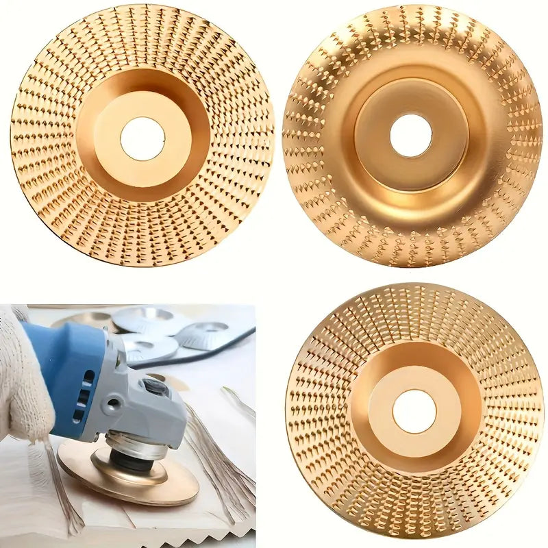 Disque de Sculpture et Ponçage en Acier Trempé – Accessoire pour Meuleuse Angle, Bois et Surfaces Dures