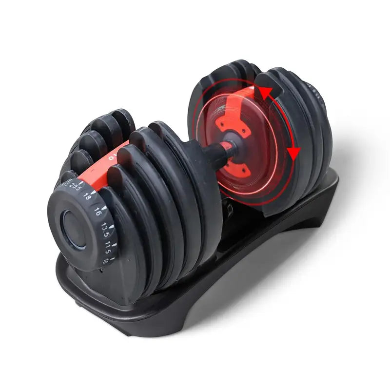 Haltère réglable multifonction – Poids de musculation ajustable de 2 à 24 kg pour entraînement fitness