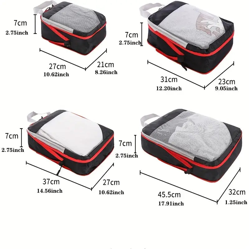 Cube de rangement pour valise  Organisez vos vêtements facilement en voyage