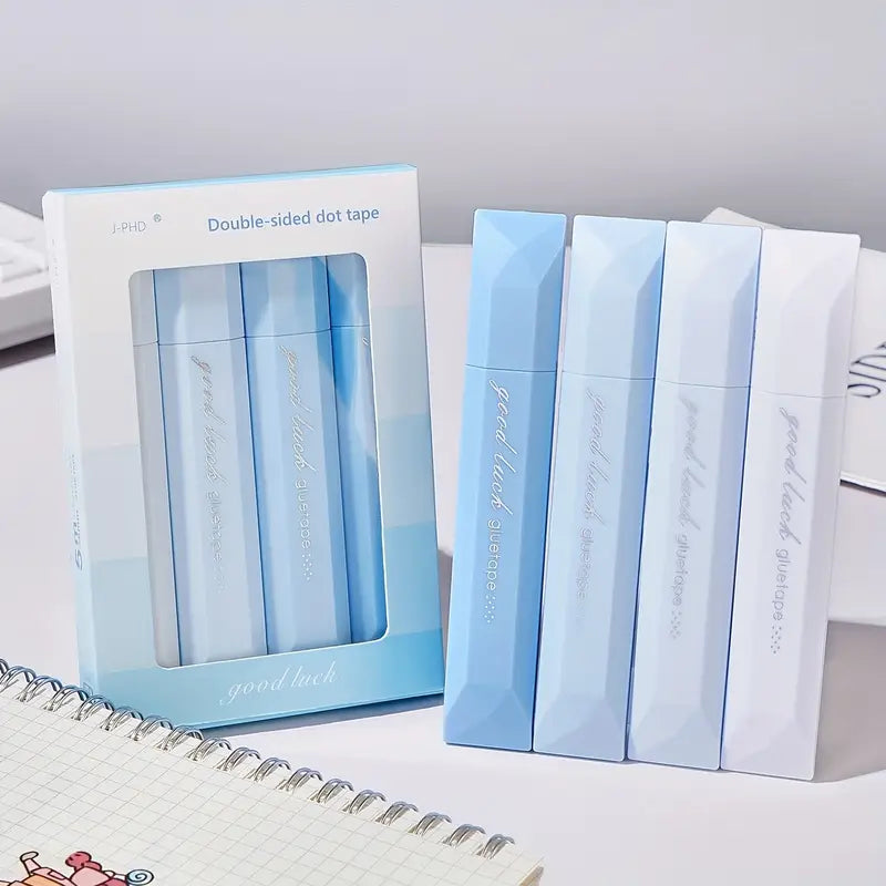 Lot de Rubans Adhésifs Double Face – Colle en Pointillés pour Scrapbooking, DIY et Papeterie Créative