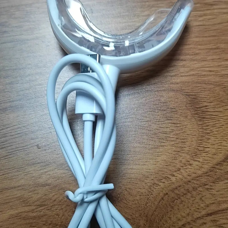 Kit LED de Blanchiment Dentaire avec Embout en Silicone – Connexion USB pour Soin Bucco-Dentaire à Domicile
